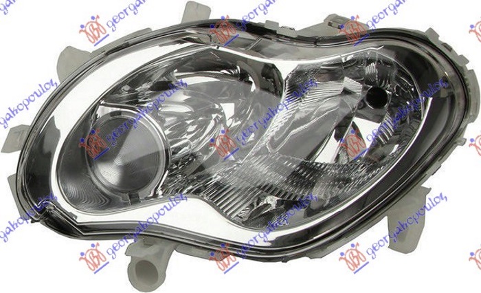 FAR ELEKTRICNI 2002- (& CABRIO) (TYC) SMART FORTWO 98-07