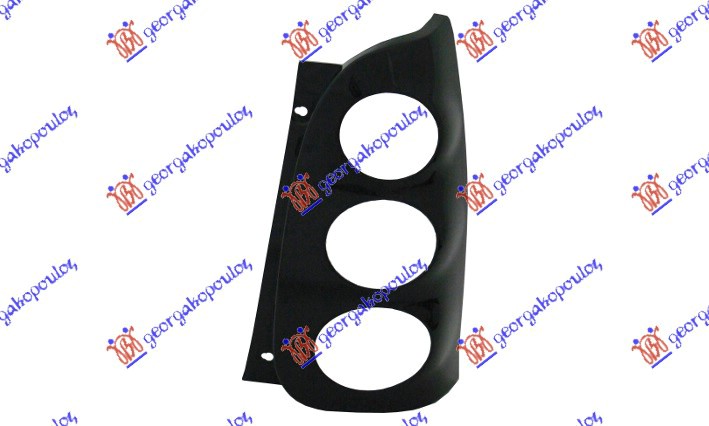OKVIR STOP LAMPE CRNI -2002 (ULO) SMART FORTWO 1998-2007 (450)