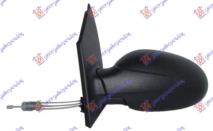 RETROVIZOR MEHANICKI SA SAJLOM (RAVNO STAKLO) SMART FORTWO 1998-2007 (450)