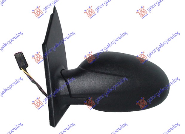 RETROVIZOR ELEKTRICNI SA GREJACEM PM (RAVNO STAKLO) SMART FORTWO 1998-2007 (450)