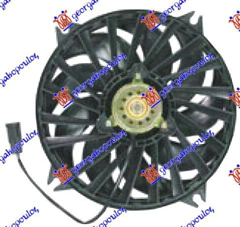VENTILATOR (MOTOR+ELISA) (BENZIN-DIZEL) CITROEN XSARA 2000-2004 (N1/N0/N2)