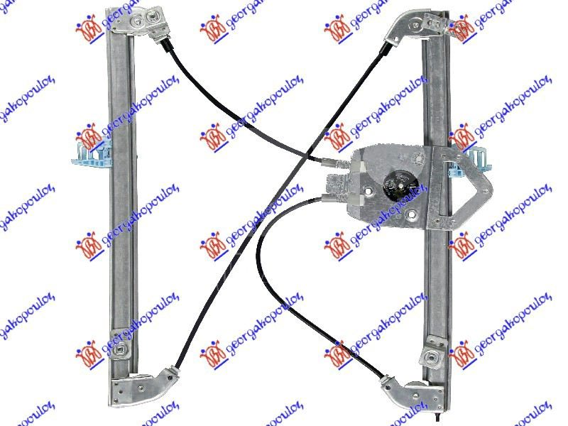 PODIZAC PREDNJEG PROZORA ELEKTRICNI (BEZ MOTORA) 5 VRATA (A KVALITET) CITROEN XSARA 2000-2004 (N1/N0/N2)