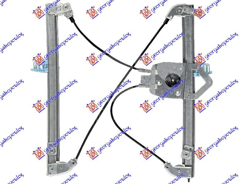 PODIZAC PREDNJEG PROZORA ELEKTRICNI (BEZ MOTORA) 5 VRATA (A KVALITET) CITROEN XSARA 2000-2004 (N1/N0/N2)