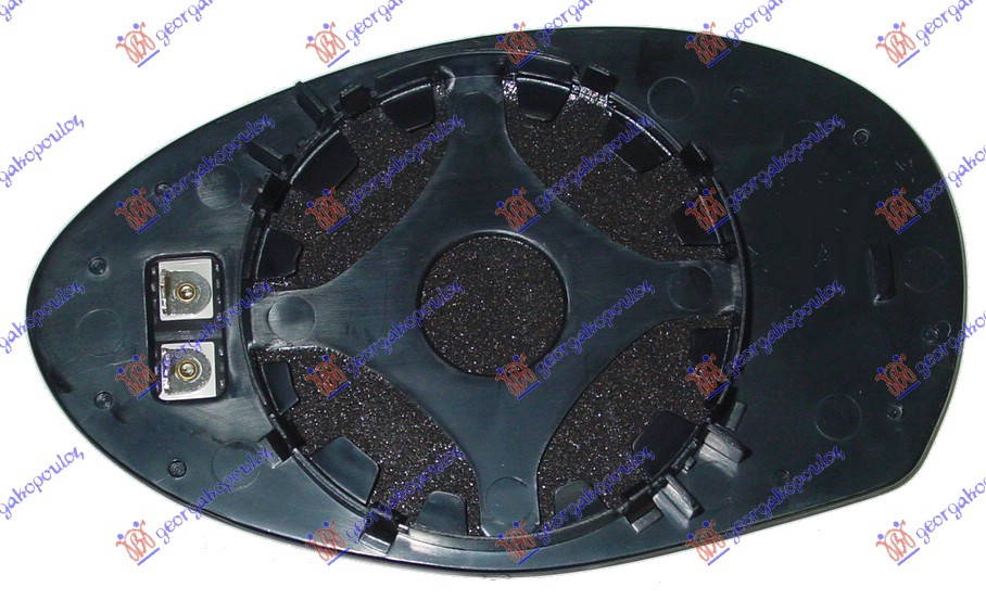 STAKLO RETROVIZORA SA GREJACEM (KONVEKSNO) ALFA ROMEO 147 2000-2010 (937)