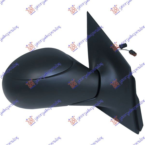 RETROVIZOR ELEKTRICNI SA GREJACEM (SENZOR) (KONVEKSNO STAKLO) CITROEN C2 2003-2008 (JM)