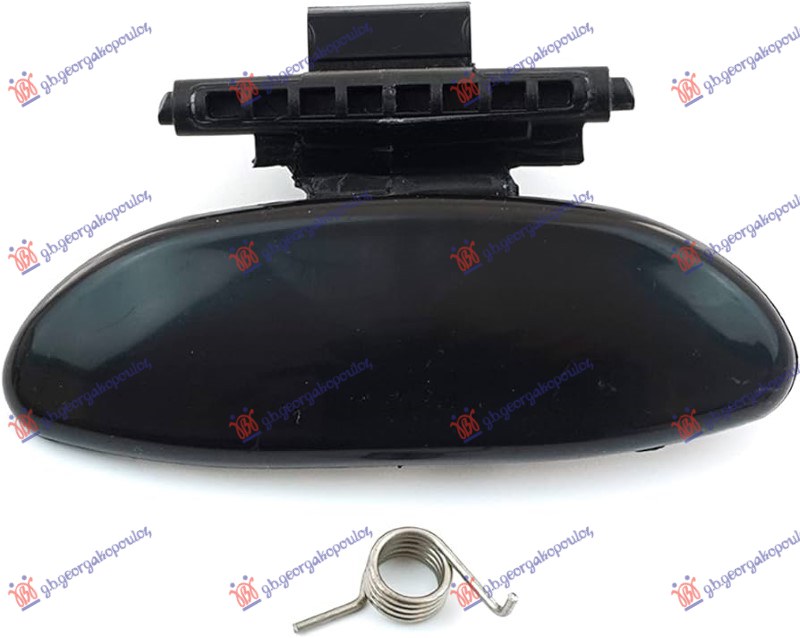 KVAKA KASETE ZA RUKAVICE CRNA CITROEN C2 2003-2008 (JM)
