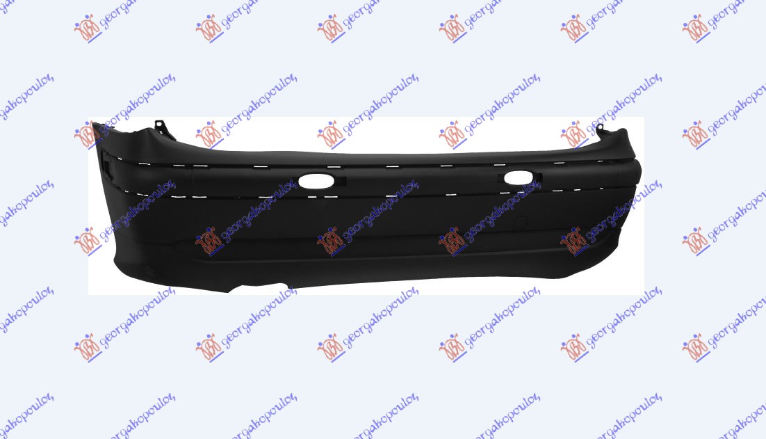 ZADNJI BRANIK PM (A KVALITET) CITROEN C5 2001-2004 (DE/DC)