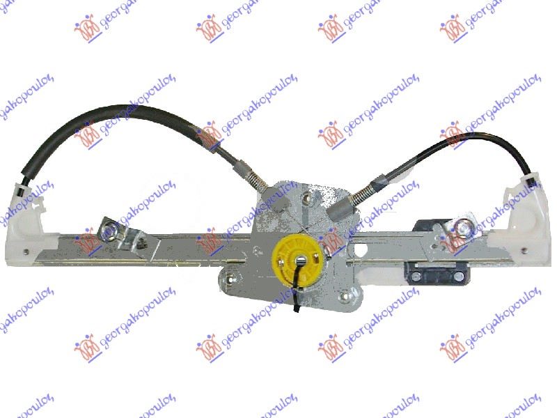 PODIZAC ZADNJEG PROZORA ELEKTRICNI (BEZ MOTORA) 3 VRATA (A KVALITET) CITROEN C5 2001-2004 (DE/DC)