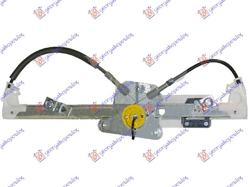 PODIZAC ZADNJEG PROZORA ELEKTRICNI (BEZ MOTORA) 3 VRATA (A KVALITET) CITROEN C5 2001-2004 (DE/DC)