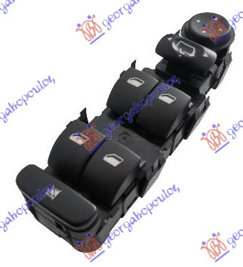 PREKIDAC U PREDNJIM VRATIMA (4 TASTERA) (9 PIN) PEUGEOT 307 2005-2007 (3A/3C)