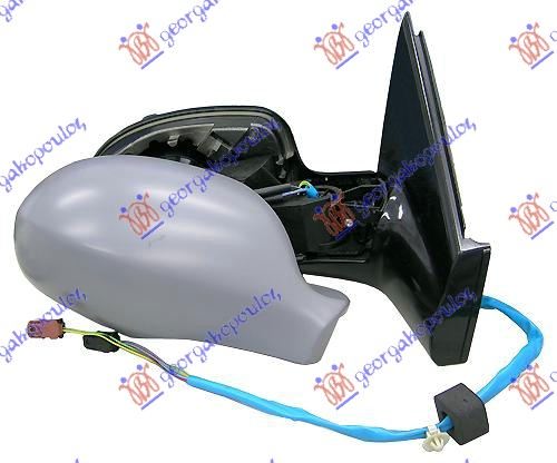 RETROVIZOR ELEKTRICNI SA GREJACEM PM (ELEKTRO-SKLOPIV) (SENZOR) (A KVALITET) (ASFERICNO STAKLO) CITROEN C5 2001-2004 (DE/DC)
