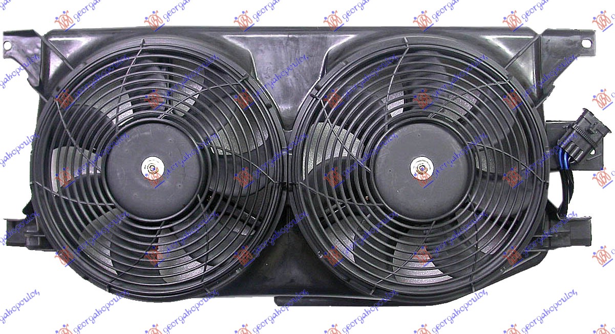 VENTILATOR KLIME (DUPLI) KOMPLET (BENZIN-DIZEL) MERCEDES ML 1998-2005 (W163)