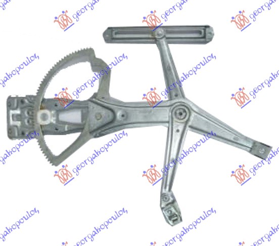 PODIZAC PREDNJEG PROZORA ELEKTRICNI (BEZ MOTORA) MERCEDES ML 1998-2005 (W163)