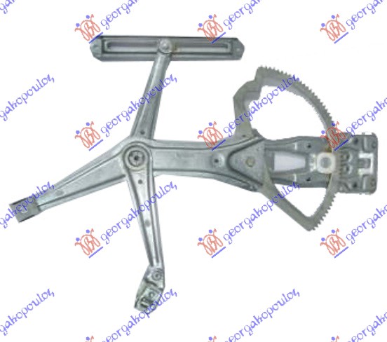 PODIZAC PREDNJEG PROZORA ELEKTRICNI (BEZ MOTORA) MERCEDES ML 1998-2005 (W163)