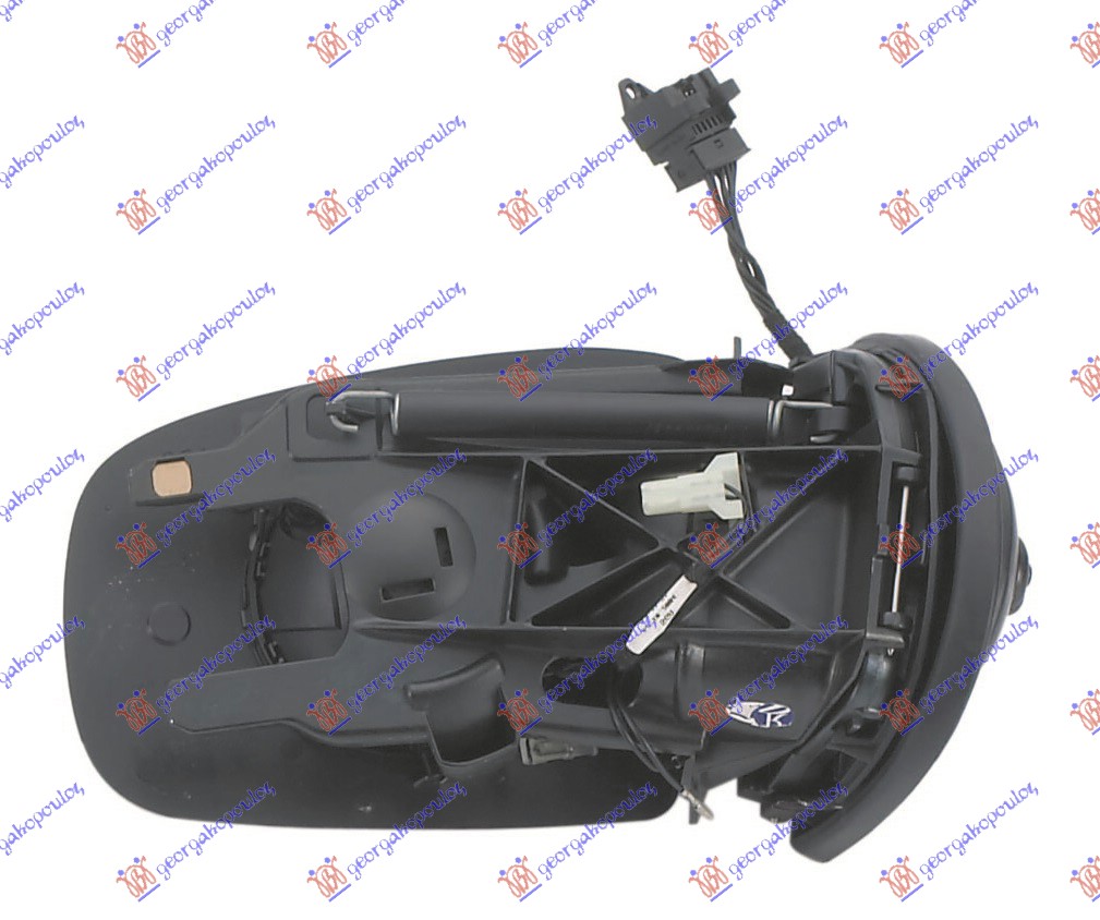 RETROVIZOR (BEZ POKLOPCA) ELEKTRICNI SA GREJACEM 2002- (7 PIN) (A KVALITET) (ASFERICNO STAKLO) MERCEDES ML 1998-2005 (W163)