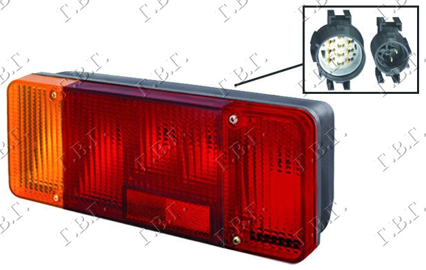 STOP LAMPA (VELIKI PREKIDAC) (PICK-UP) (DEPO) PEUGEOT BOXER III 2006-2014