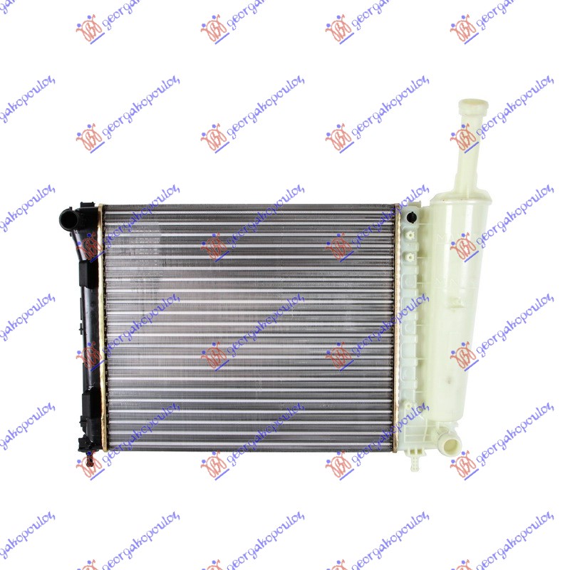 HLADNJAK MOTORA 1.2cc 8V (+/-AC) (480x415) (MAHLE BEHR) FIAT PANDA NEW 2012- (312/319)