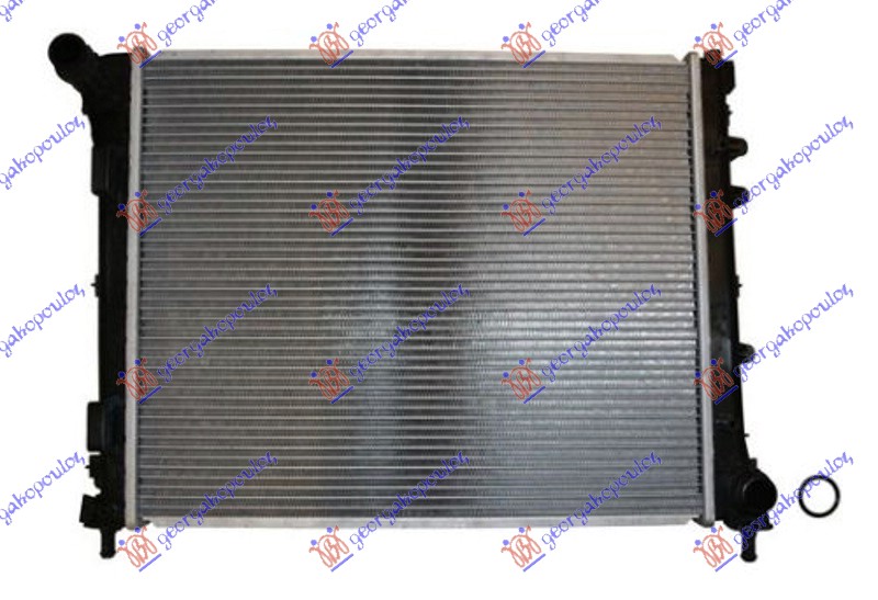 HLADNJAK MOTORA 0.9/1.0 8V (48x39.2x1.6) FIAT PANDA NEW 2012- (312/319)