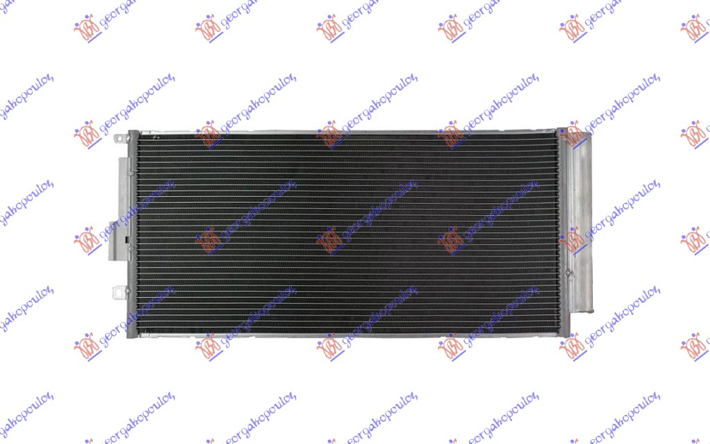 HLADNJAK KLIME 1.4i 16V ABARTH (630x295) FIAT 500 2015- (312)