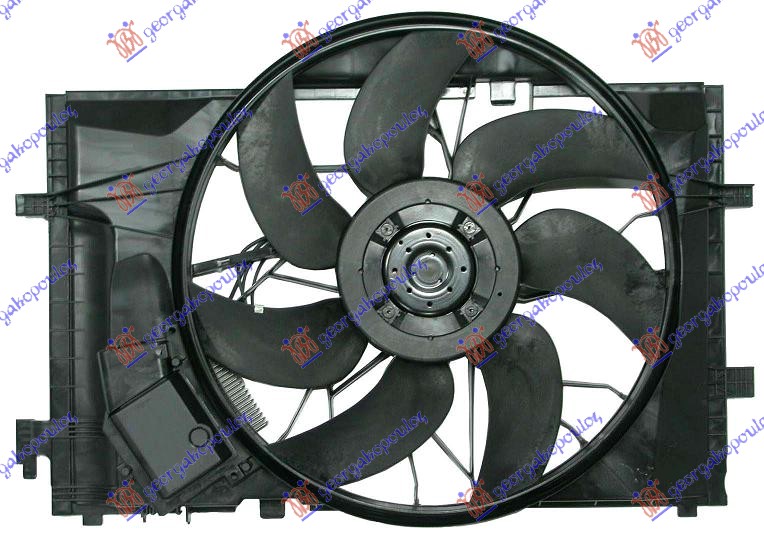 VENTILATOR HLADNJAKA KOMPLET (BENZIN/DIZEL) MERCEDES CLK 2002-2009 (W209)