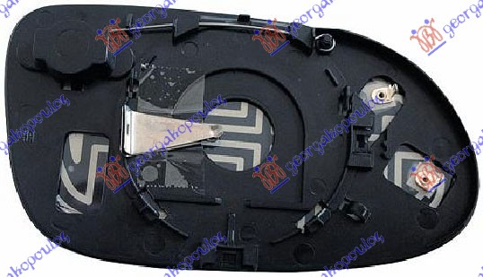 STAKLO RETROVIZORA SA GREJACEM (ASFERICNO) MERCEDES CLK 2002-2009 (W209)