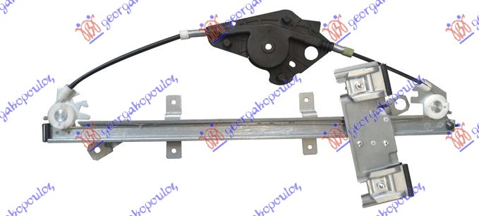 PODIZAC PREDNJEG PROZORA ELEKTRICNI (BEZ MOTORA) FORD FUSION 2002-2012 (JU)