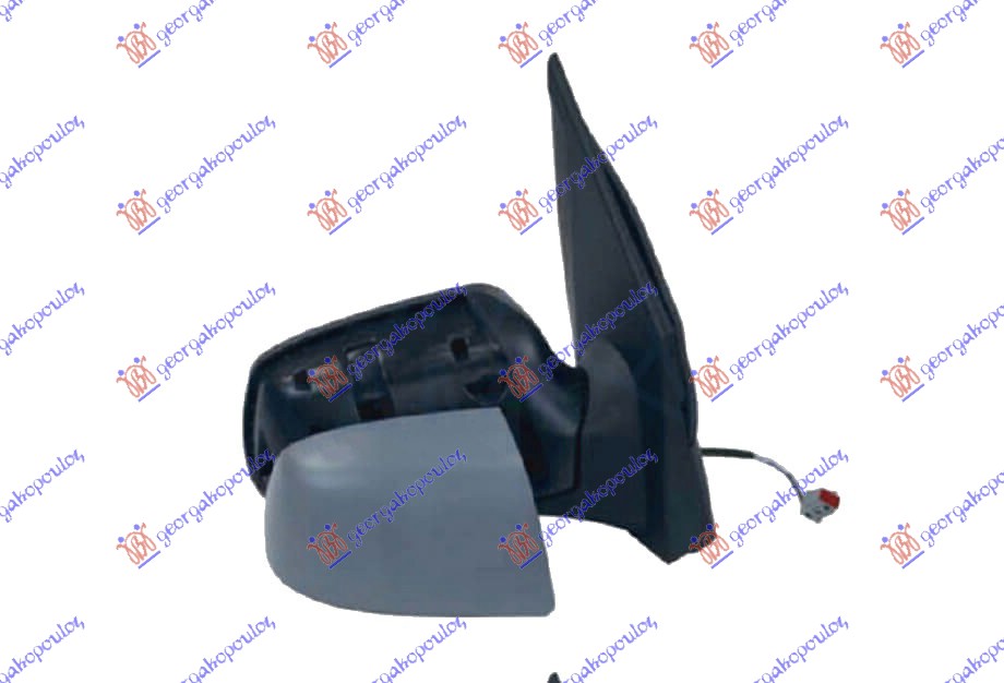 RETROVIZOR ELEKTRICNI SA GREJACEM PM 2006- (A KVALITET) (KONVEKSNO STAKLO) FORD FUSION 2002-2012 (JU)