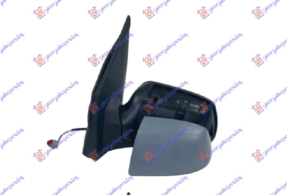 RETROVIZOR ELEKTRICNI SA GREJACEM PM 2006- (KONVEKSNO STAKLO) FORD FUSION 2002-2012 (JU)