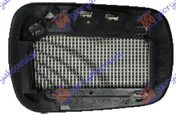 STAKLO RETROVIZORA SA GREJACEM (CETVRTASTO KACENJE) -2006 (KONVEKSNO) FORD FUSION 2002-2012 (JU)