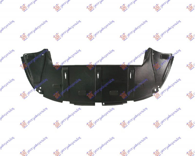 ZASTITA MOTORA ISPOD BRANIKA PLASTICNA CITROEN C4 2004-2011 (LC//LA)