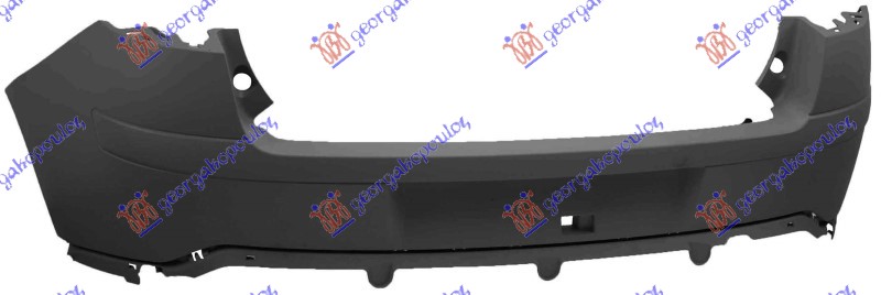 ZADNJI BRANIK 3 VRATA CITROEN C4 2004-2011 (LC//LA)