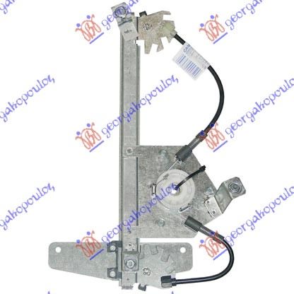 PODIZAC ZADNJEG PROZORA ELEKTRICNI (BEZ MOTORA) (A KVALITET) CITROEN C4 2004-2011 (LC//LA)