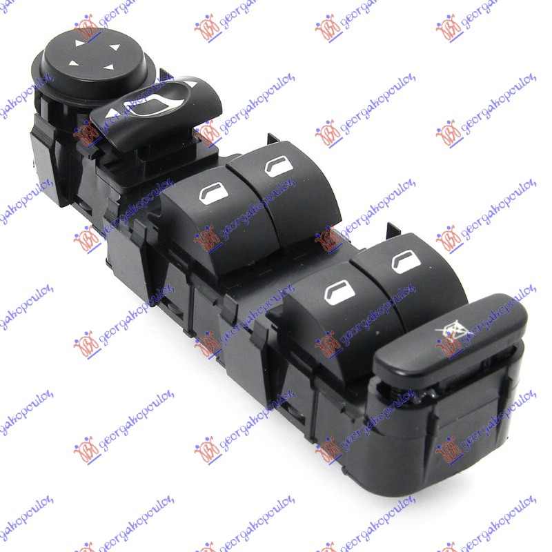 PREKIDAC U PREDNJIM VRATIMA (4 TASTERA) (6+3 PIN) CITROEN C4 2004-2011 (LC//LA)