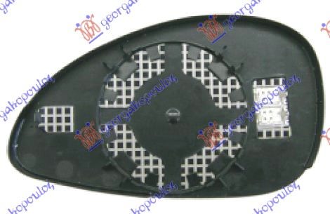 STAKLO RETROVIZORA SA GREJACEM (KONVEKSNO) CITROEN C4 2004-2011 (LC//LA)