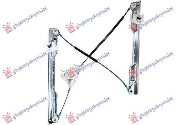 PODIZAC PREDNJEG PROZORA ELEKTRICNI (BEZ MOTORA) CITROEN C5 2001-2004 (DE/DC)