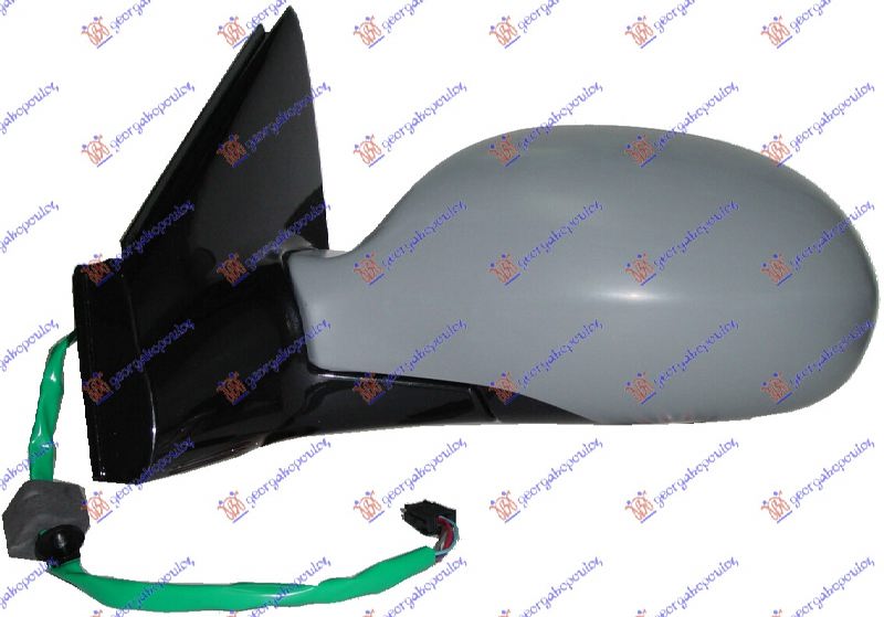 RETROVIZOR ELEKTRICNI SA GREJACEM PM (A KVALITET) (ASFERICNO STAKLO) CITROEN C5 2004-2008 (RC/RE)