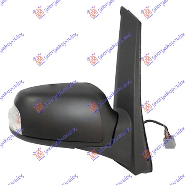 RETROVIZOR ELEKTRICNI SA GREJACEM PM (MIGAVAC) (SVETLO) (KONVEKSNO STAKLO) FORD FOCUS C-MAX I 2003-2007 (DM2)