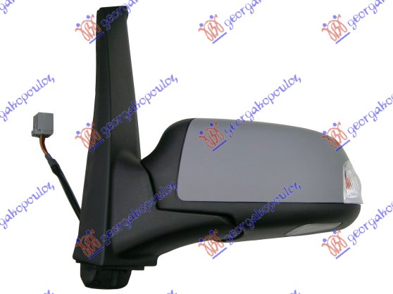 RETROVIZOR ELEKTRICNI SA GREJACEM (ELEKTRO-SKLOPIV) (MIGAVAC) (SVETLO) (A KVALITET) (KONVEKSNO STAKLO) FORD FOCUS C-MAX I 2003-2007 (DM2)