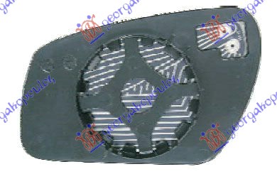 STAKLO RETROVIZORA SA GREJACEM 2006- (KONVEKSNO) FORD FOCUS C-MAX I 2003-2007 (DM2)