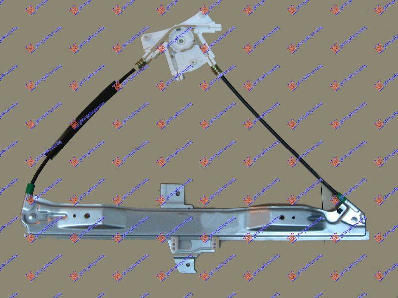 PODIZAC PREDNJEG PROZORA ELEKTRICNI (BEZ MOTORA) PEUGEOT 407 2004-2010 (6D/6C)