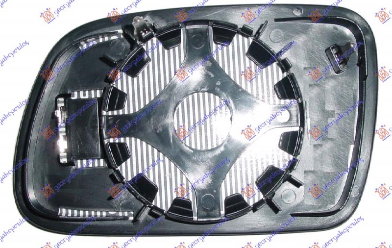 STAKLO RETROVIZORA PLAVO PEUGEOT 407 2004-2010 (6D/6C)