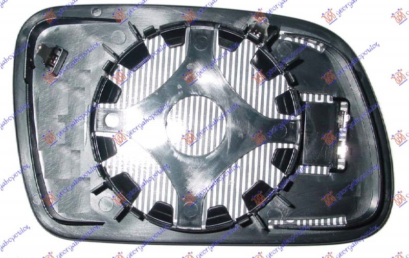 STAKLO RETROVIZORA PLAVO PEUGEOT 407 2004-2010 (6D/6C)