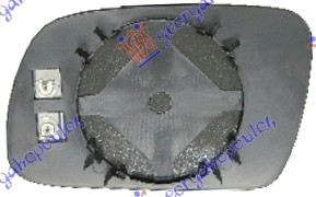 STAKLO RETROVIZORA SA GREJACEM PLAVO (KONVEKSNO) PEUGEOT 407 2004-2010 (6D/6C)