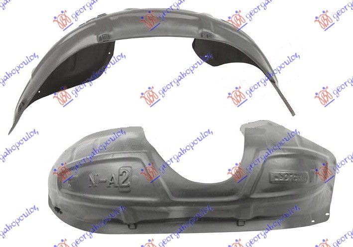 ZADNJE POTKRILO PLASTICNO DAEWOO NUBIRA 2000-2003 (J100/J150)