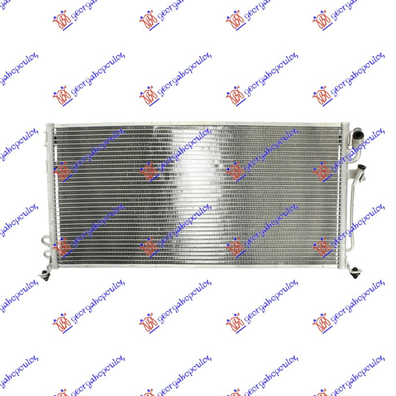 HLADNJAK KLIME 1.3/1.6/2.0cc 16V (665x350x16) MITSUBISHI LANCER 2004-2008 (CSA/CTA)