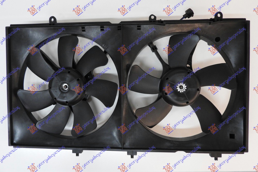 VENTILATOR (DUPLI) KOMPLET (1.3/1.6/2.0 BENZIN) MITSUBISHI LANCER 2004-2008 (CSA/CTA)