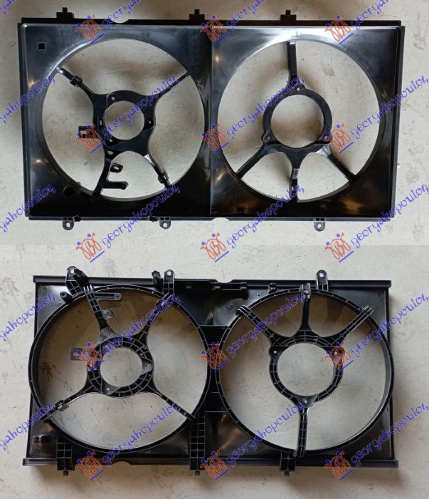 NOSAC DUPLOG VENTILATORA (1.3/1.6/2.0 BENZIN) MITSUBISHI LANCER 2004-2008 (CSA/CTA)