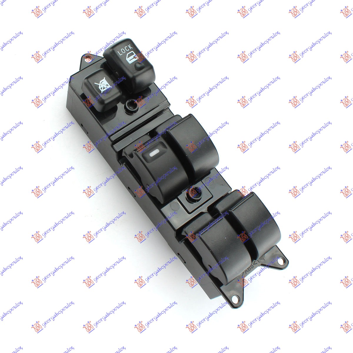 PREKIDAC U PREDNJIM VRATIMA (4 TASTERA) (14 PIN) MITSUBISHI LANCER 2004-2008 (CSA/CTA)