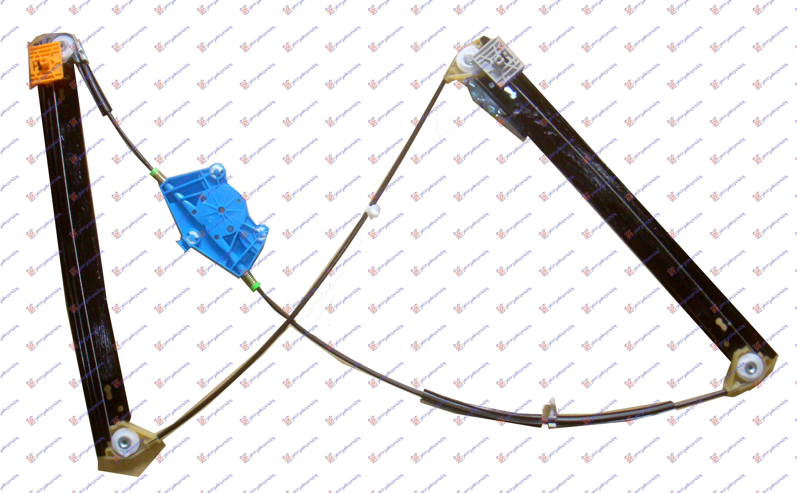 PODIZAC PREDNJEG PROZORA ELEKTRICNI (BEZ MOTORA) AUDI A4 2004-2007 (8E2/8E5)