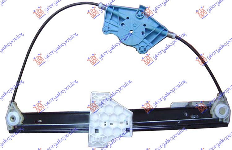 PODIZAC ZADNJEG PROZORA ELEKTRICNI (BEZ MOTORA) AUDI A4 2004-2007 (8E2/8E5)